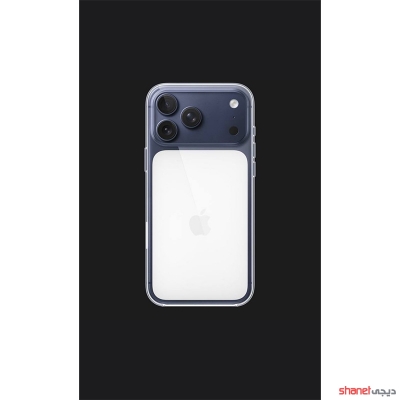 قاب شفاف پشت سفید اورجینال اپل مدل iPhone 17 ProMax Clear Case With Magsafe